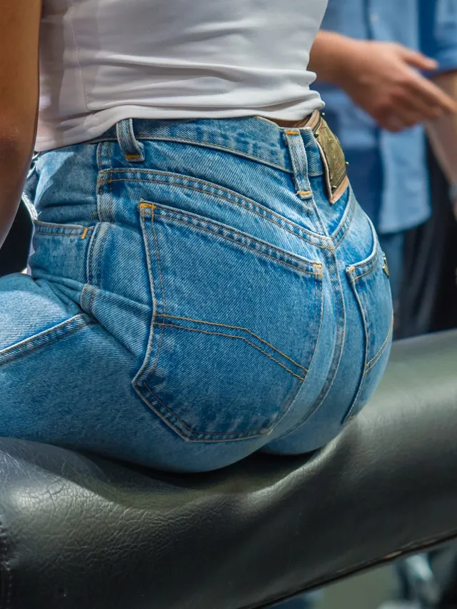 Yüksek Bel Jean